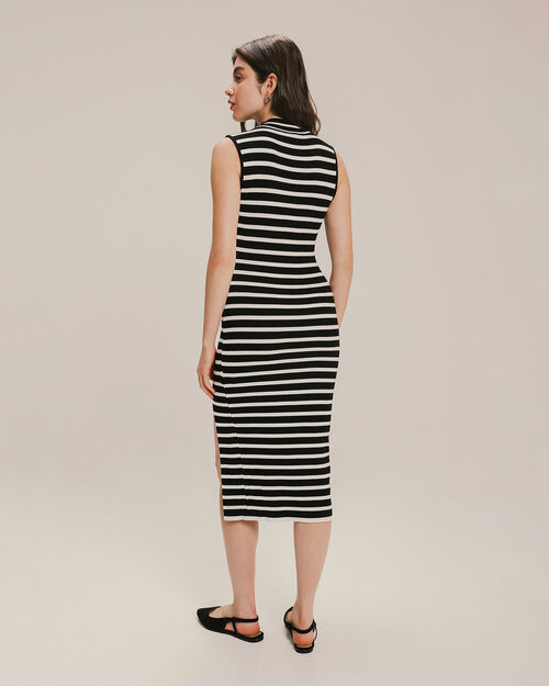 Vestido Punto Cuello Perkins